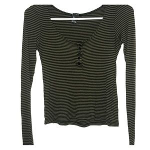 This top has been worn twice & is great quality!